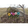 AmishToyBox.com Decorative Flower Stake for Outdoor Décor, Amish-Made with Poly