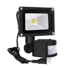 Z Motion Sensor Flood Lights Outdoor,10W Induction LED Lamp, IP65