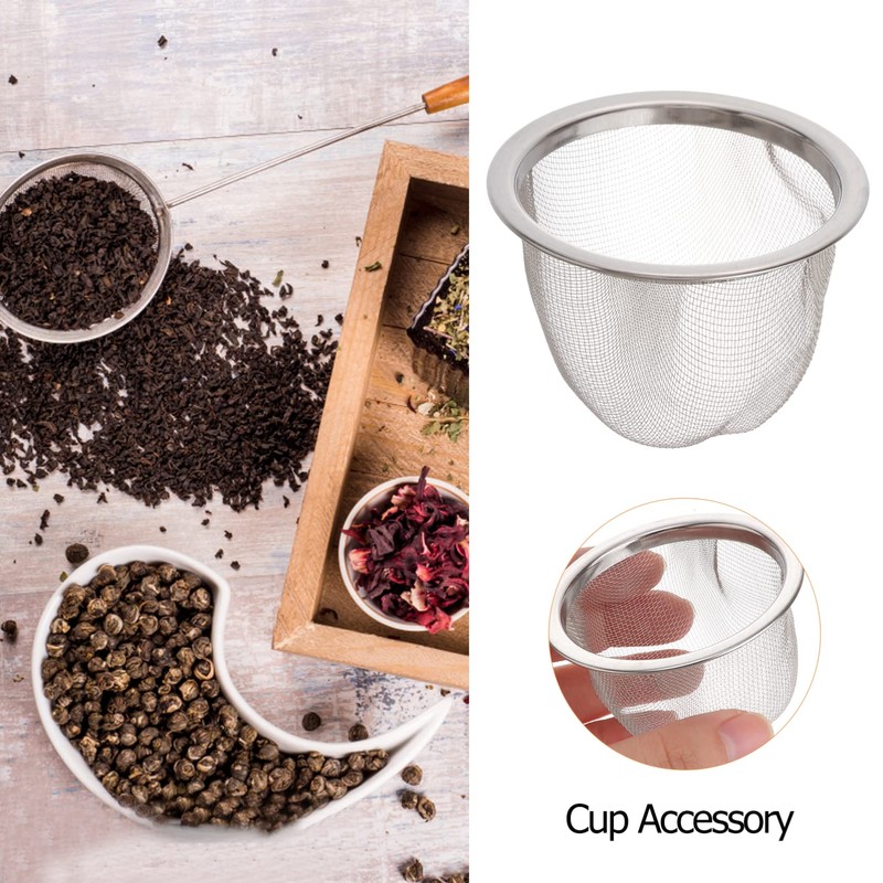 8Pcs Stainless Steel Tea Infuser Strainer for Loose Leaf Tea