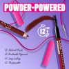 Nyx Professional Makeup, Powder Louder Brow Pencil, Lápiz de Cejas,