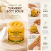 Turmeric Body Scrub with Dead Sea Salt and Butter, 7.76