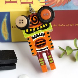 Blancho Ornament [Rational Robot-C] - Cell Phone Charm Strap/Camera Charm Strap/Handbags Charms