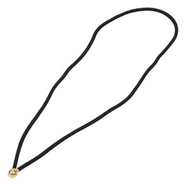 Elastic Menu Band Cord for Restaurant Cafe Menu and Vine List Cover 8 1/4 Inch (Black, 10)