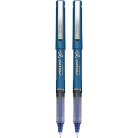Pilot 25011 Precise V7 Bolígrafo, Tinta Líquida, Blister de 2 Piezas, color Azul