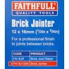 Faithfull FAIBJ1258 Brick Jointer 12 x 16mm (1/2in x 5/8in)