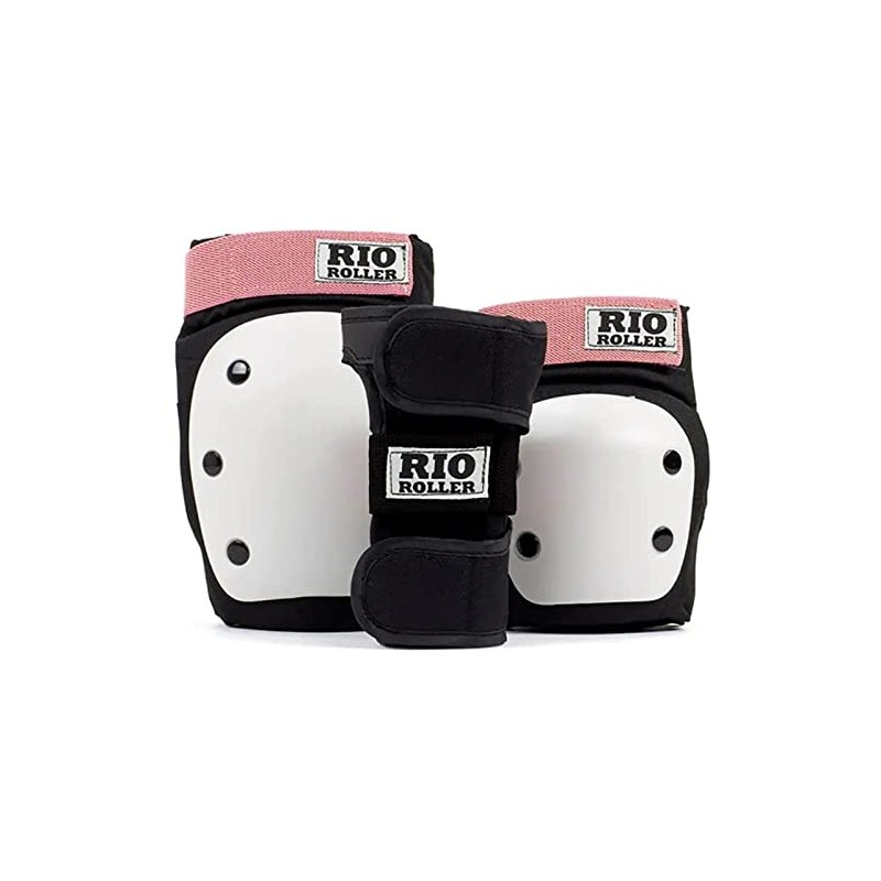 Rio Roller Triple Pad Set, Rose (Medium)