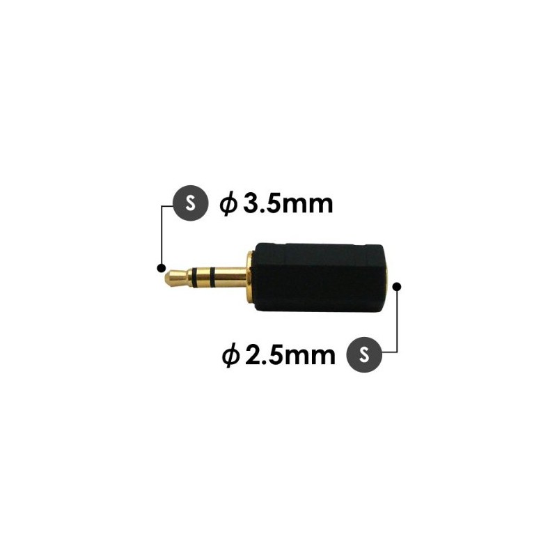 3A Company AAD-25S35S Stereo Ultra Mini (Female) - Stereo Mini