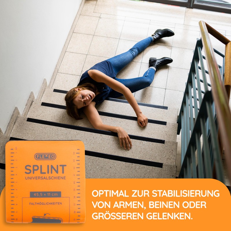 FLEXEO Splint Splints | 4-Piece Rail Set for Fixing and
