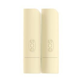 Eos Vanilla Bean Lip Balm Smooth Stick Set, White (Pack of 2)