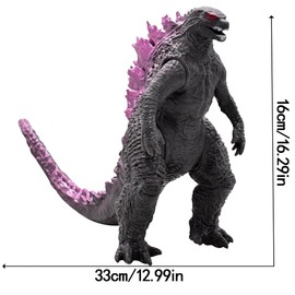 LGWJHCY Anime Figure, The Monsters Action Figures, Dinosaur Collector Model Statue Toy, Model Figure PVC Statue - 16 cm (Purple)
