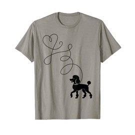 Poodle Dog Lover 50s Sock Hop Rockabilly 1950s Dance Doo Wop T-Shirt