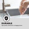 Plumb Craft 7750125 25' Manual Canister Drain Pipe Auger, Black