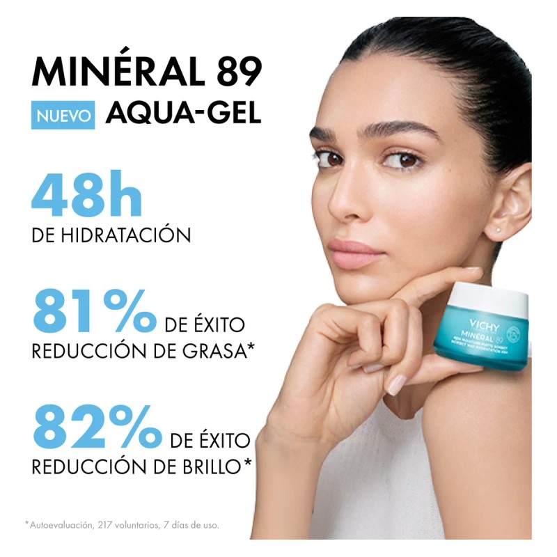 Minéral M89 Aqua-gel Matificante 50 mL Vichy