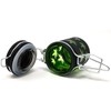 Airtight Glass Herb Mini Stash Jar with Clamping Lid in