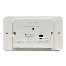 Safe-T-Alert SAFE T ALERT CARBON MONOXIDE MARINE WHITE FLUSH MOUNT 62-542-TR-WT
