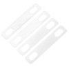 4Pcs Guitar Neck Shim Brass Material Heightening Gasket Set Musical