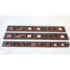 GM Auto Black Red Doors 3500HD Rear Silverado Hood Duramax