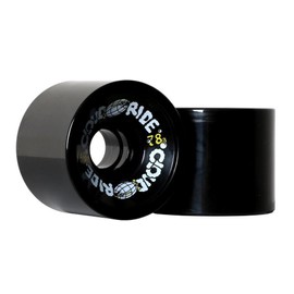 Cloud Ride! Wheels Cruiser 69mm 78A - Ruedas Longboard, Color Negro