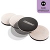 Super Sliders 4733444N Hardwood Floor Reusable Furniture Movers Sliders 3-1/2",