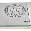 Ikea PEKTOLIT Ceiling Pendant Lamp Shade Decorative, White 18" -