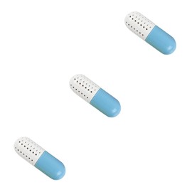 Healeved 3pcs Capsule Shaped Moisture Absorbing Agent for Shoes and Storage Dehumidifying Tool for Home and Odor Absorber Material Chic Design