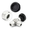 TAISHER 1PCS 304 Stainless Steel Compression Tube Square 90 Degree