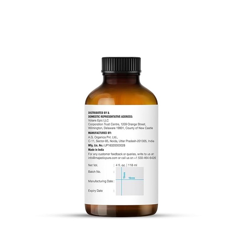 Majestic Pure Myrrh Oil, Premium Quality, 4 fl Oz