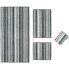 Cawö Home Luxury Home Multistripe 601 Hand Towels Slate 79