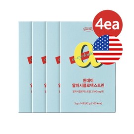 Days On One Day Alpha CD Pineapple Flavor 4 Boxes / 데이즈온 원데이 알파CD 파인애플맛 4박스