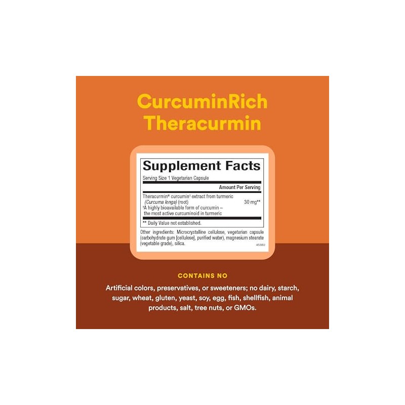 Natural Factors - CurcuminRich Theracurmin 30mg, 1 Absorbed Form of