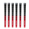 GOLFPRIDE Golf Grips, Multi-Compound MCC with Backline, MCC-R, Red, M60X (Set of 6) Golf Grips