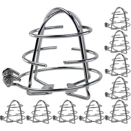 10 Pack DN15 Fire Sprinkler Head Guard Cage Protector Fire Extinguishing System Sprinkler Bracket Protective for 1/2inch