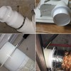 TiCoast Backwind Protection Damper for Pipe Connection, ABS Check Valve,