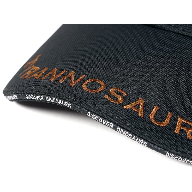 COLORATA Tyrannosaurus Skull Sports Cap (Black / One Size Fits