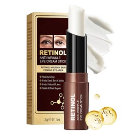 Retinol Eye Stick y Crema Contorno de Ojos en Barra  Crema Antiarrugas para Ojeras, Bolsas y Líneas de Expresión, Hidratante y Firmeza                