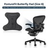 SINOLUXE Upgrade PostureFit Butterfly Pad, for Herman Miller Classic Aeron