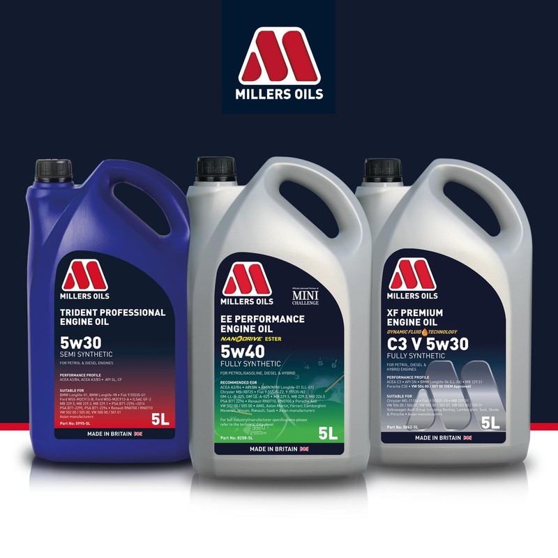 XF Premium C3 5w40 Fully Synthetic Motor Oil, 1 liter