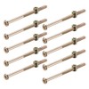 sourcing map M6 x 110mm Furniture Bolts Nut Set Hex