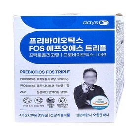 Sellerhub 데이즈온 오한진 프리바이오틱스 FOS 트리플 1박스x30포 1개월분 x2SET(SH) (S46607465) DaysOn Oh Han Jin Prebiotics FOS Triple 1 Box x 30 Sachets 1 Month Supply x 2 SET(SH) (S46607465)