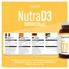 NUTRA D3 - Vitamin D 1000IU (25µg) - 90 Tablets