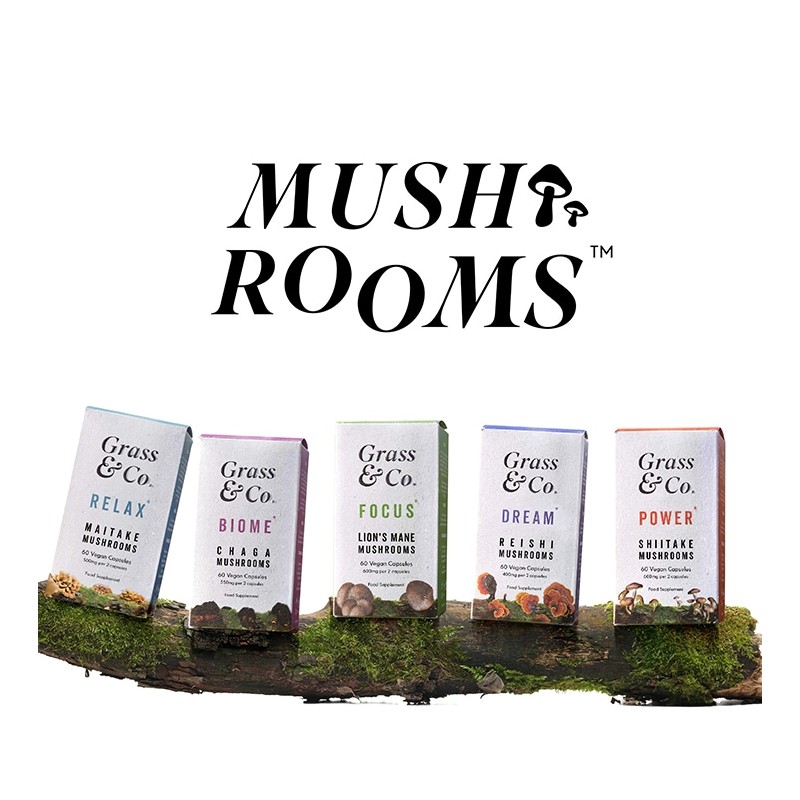 Grass & Co. G&C FOCUS Lions Mane 60 caps