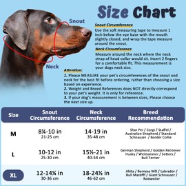 BARKLESS Dog Head Collar, Soft No Pull Head Halter, Reflective Muzzle Leash with Safety Link, Adjustable Headcollar, Padded Nose Leash for Large Medium Dogs Training Walking (Black, XL)