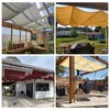 Patio 3'W x 12'L Waterproof Pergola Shade Cover Retractable Canopy