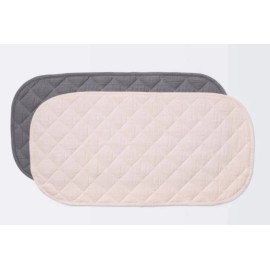 Cloud Island Muslin Changing Pad Liners Light Pink/Gray Set Of 2