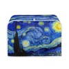 Talayituse Starry Night Toaster Cover 4 Slice Bread Toaster Oven