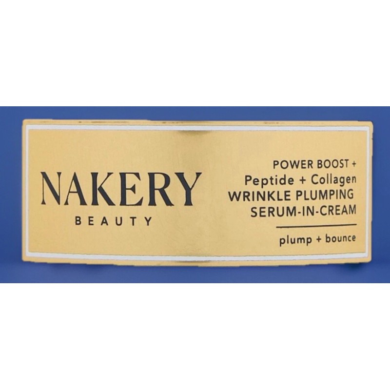 Nakery Wrinkle Pumping Serum In Cream Power Boost Peptides Collagen