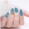 Healvian 6pcs Nail Art Stamping Templates Floral Pattern Nail Decoration