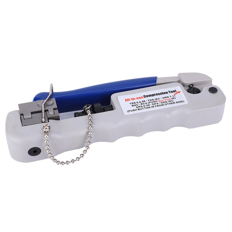Crimping Pliers Steel Multifunctional Terminals All In One Compression Tool