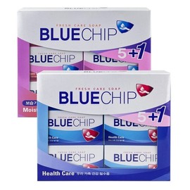 Blue Chip Health Moisture Care Soap 100g (6 pieces) - TJ Soap, Cosmetic Soap, Bath & Shower Products, Shower Products healthcare 2ea