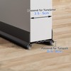 JINMEE Draught Excluder Door Seal 96 cm, Improved Cut to